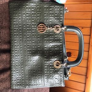 Authentic Army green Tommy Hilfiger purse